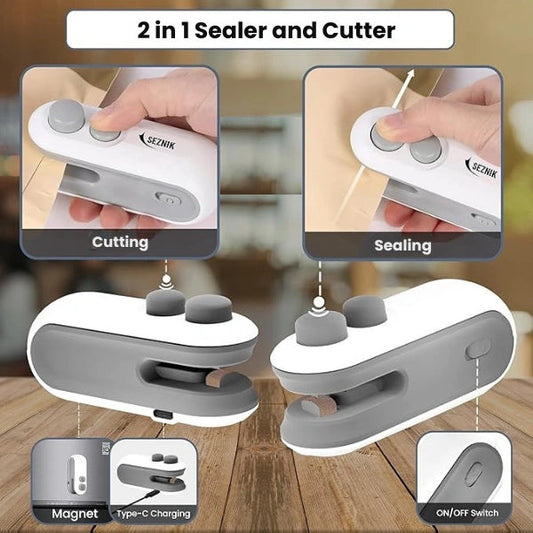 Portable 2 in 1 Sealing/Cutting Machine