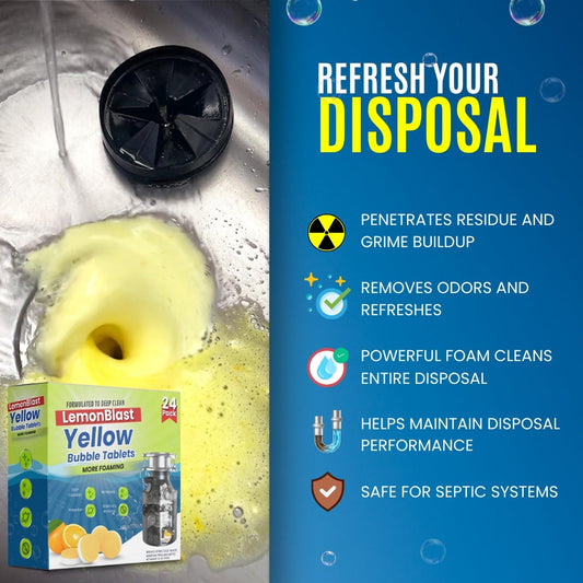 LemonBlast Yellow Bubble Tablets | 🔥FLAT 50% OFF SAVING🔥 2