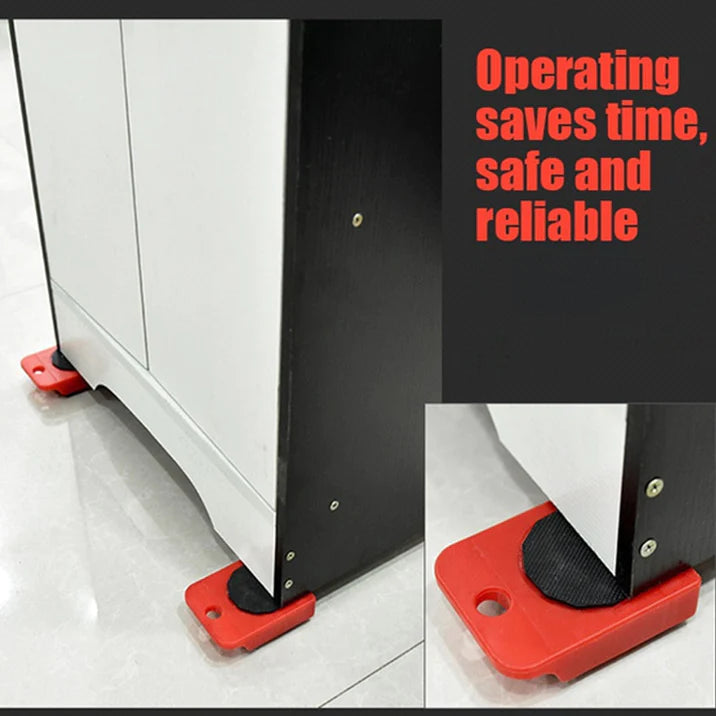 Furniture Lifter Mover Tool with Wheel Pads