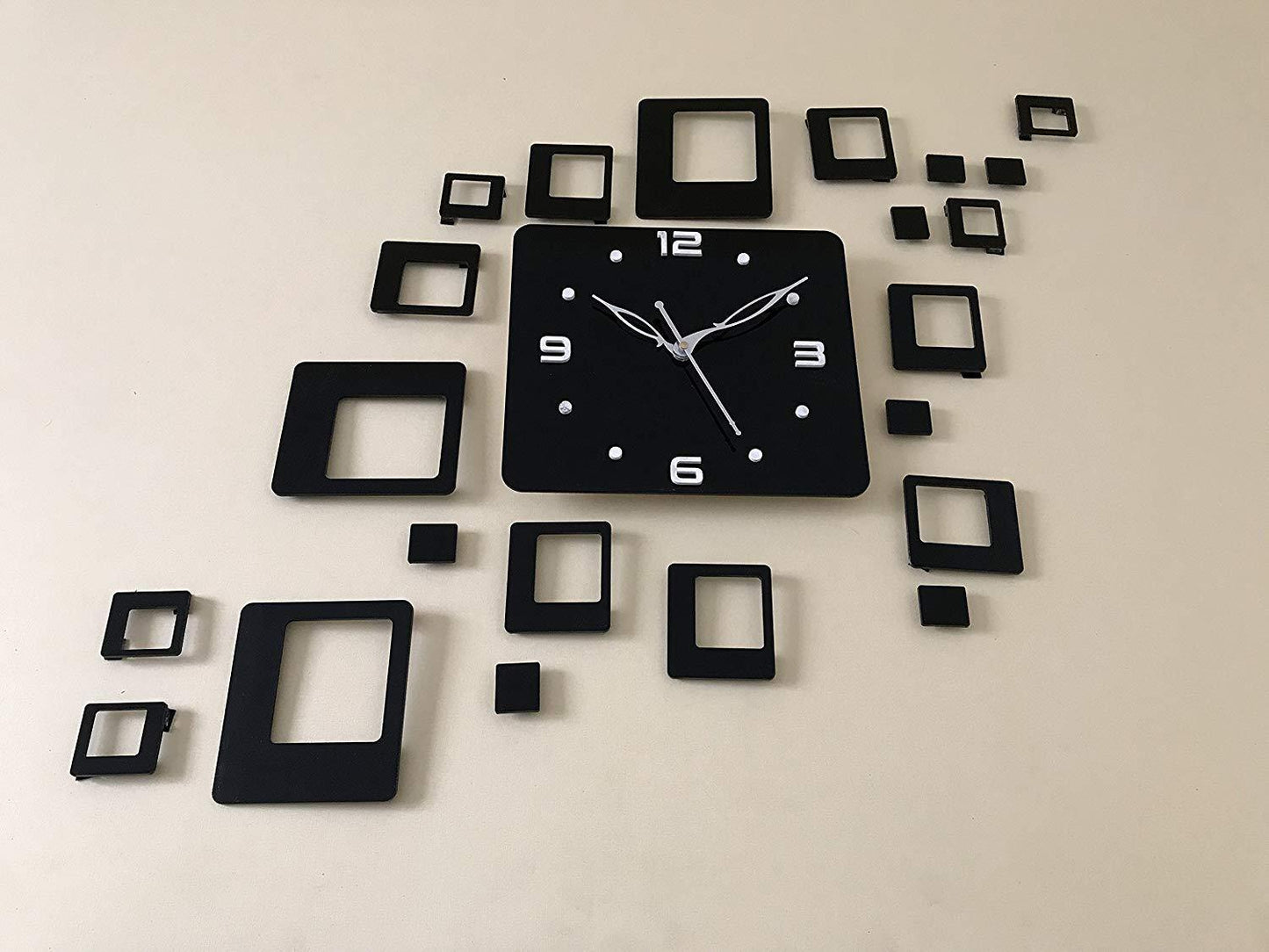 3D Acrylic Wall Clock
