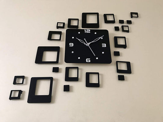 3D Acrylic Wall Clock