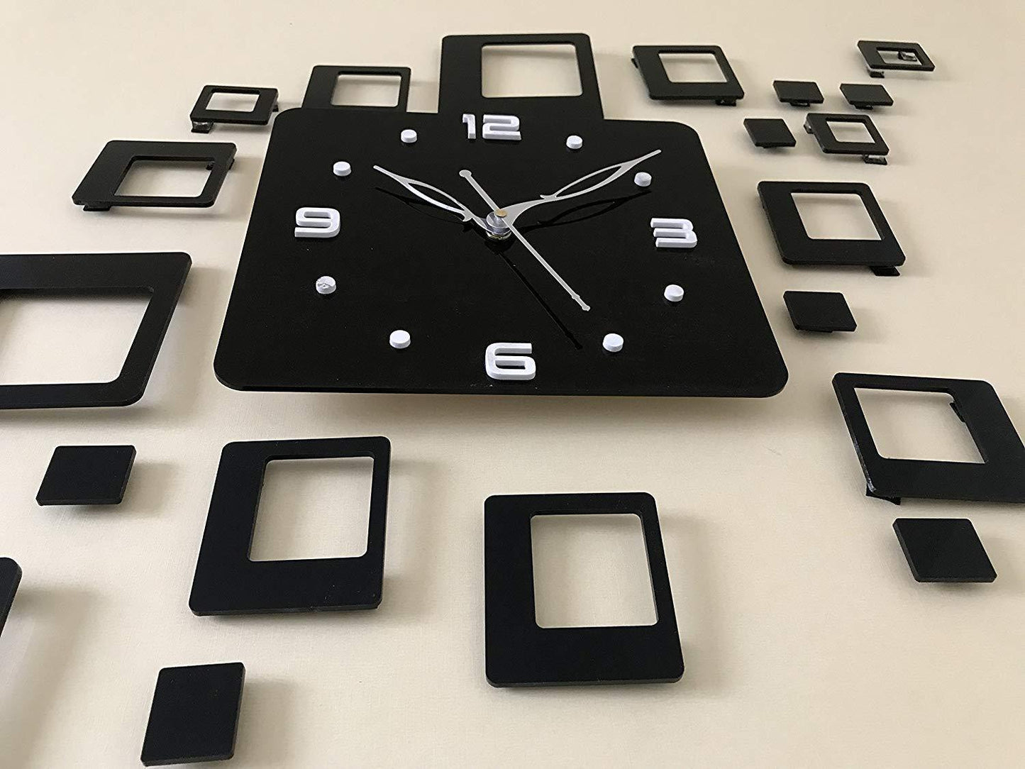 3D Acrylic Wall Clock