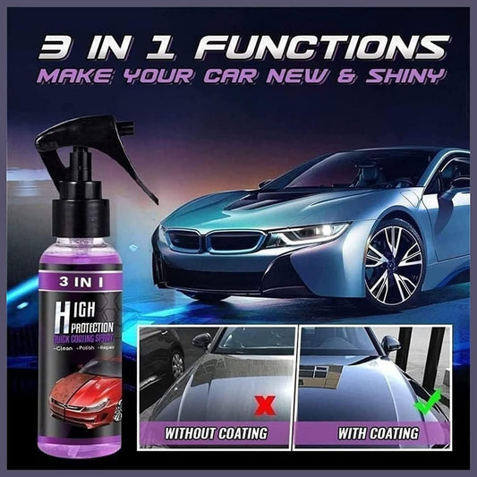3 In 1 High Protection Car Coating Spray