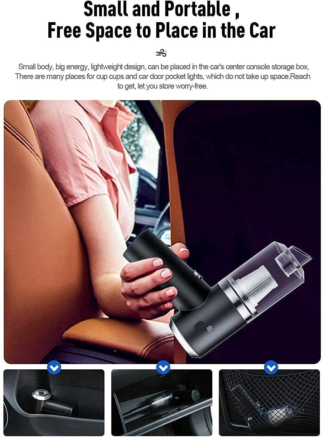 2 in 1 Vacuum Cleaner - Rechargeable Battery