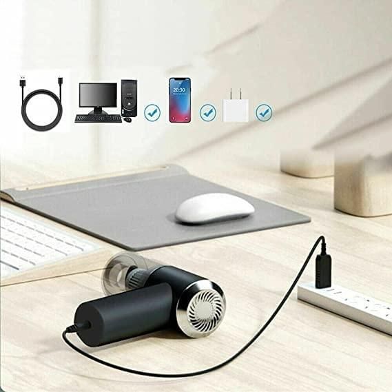 2 in 1 Vacuum Cleaner - Rechargeable Battery