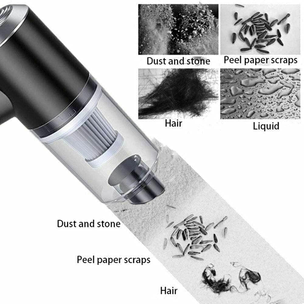 2 in 1 Vacuum Cleaner - Rechargeable Battery