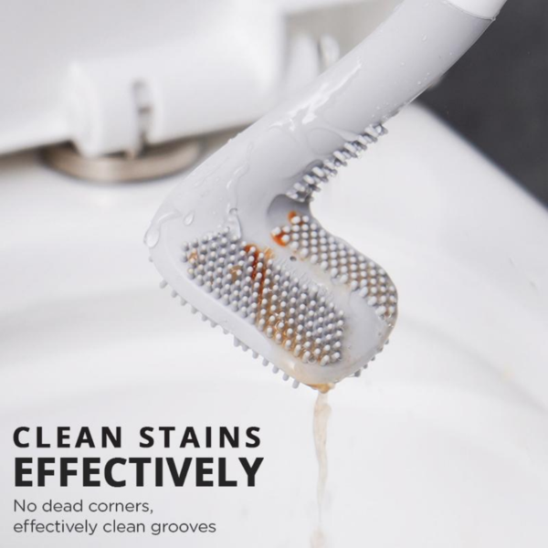 360 Degree Toilet Cleaning Brush (Buy 1 get 1 free)