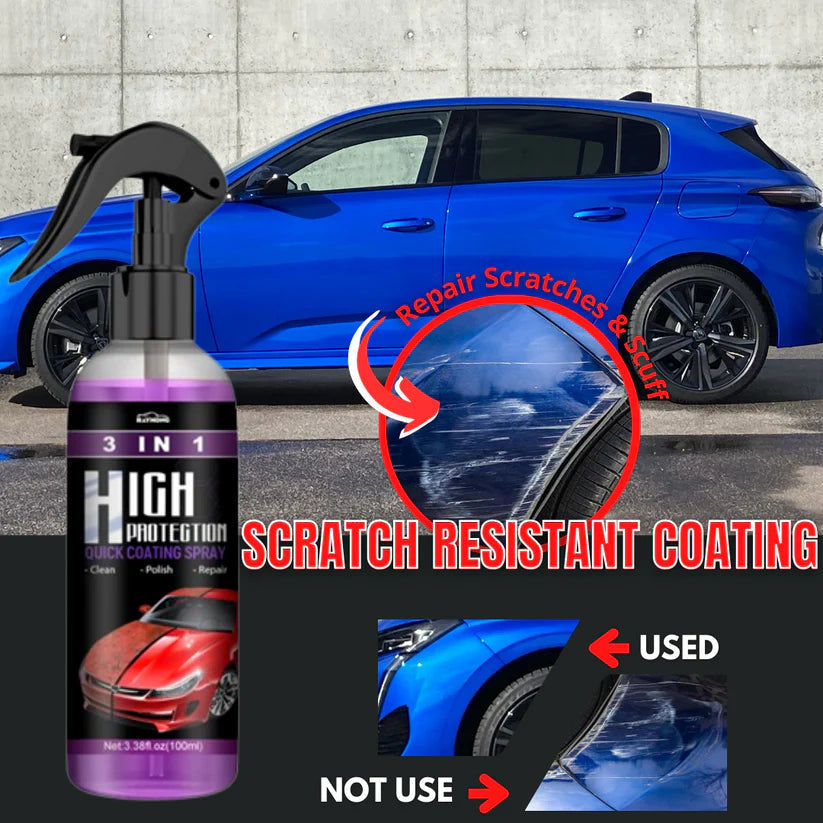 3 In 1 High Protection Car Coating Spray