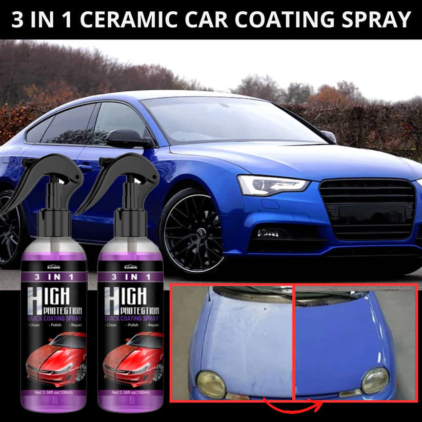 3 In 1 High Protection Car Coating Spray