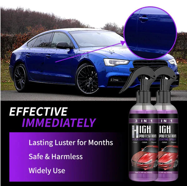 3 In 1 High Protection Car Coating Spray