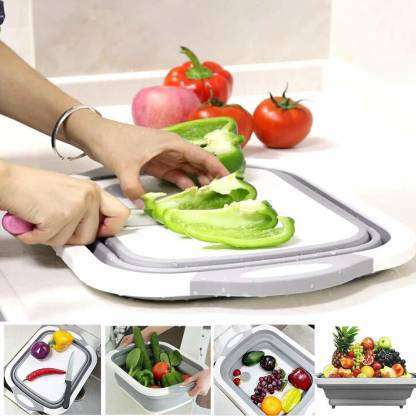 3 In 1 Collapsible Tray For Washing Fruits Vegetables