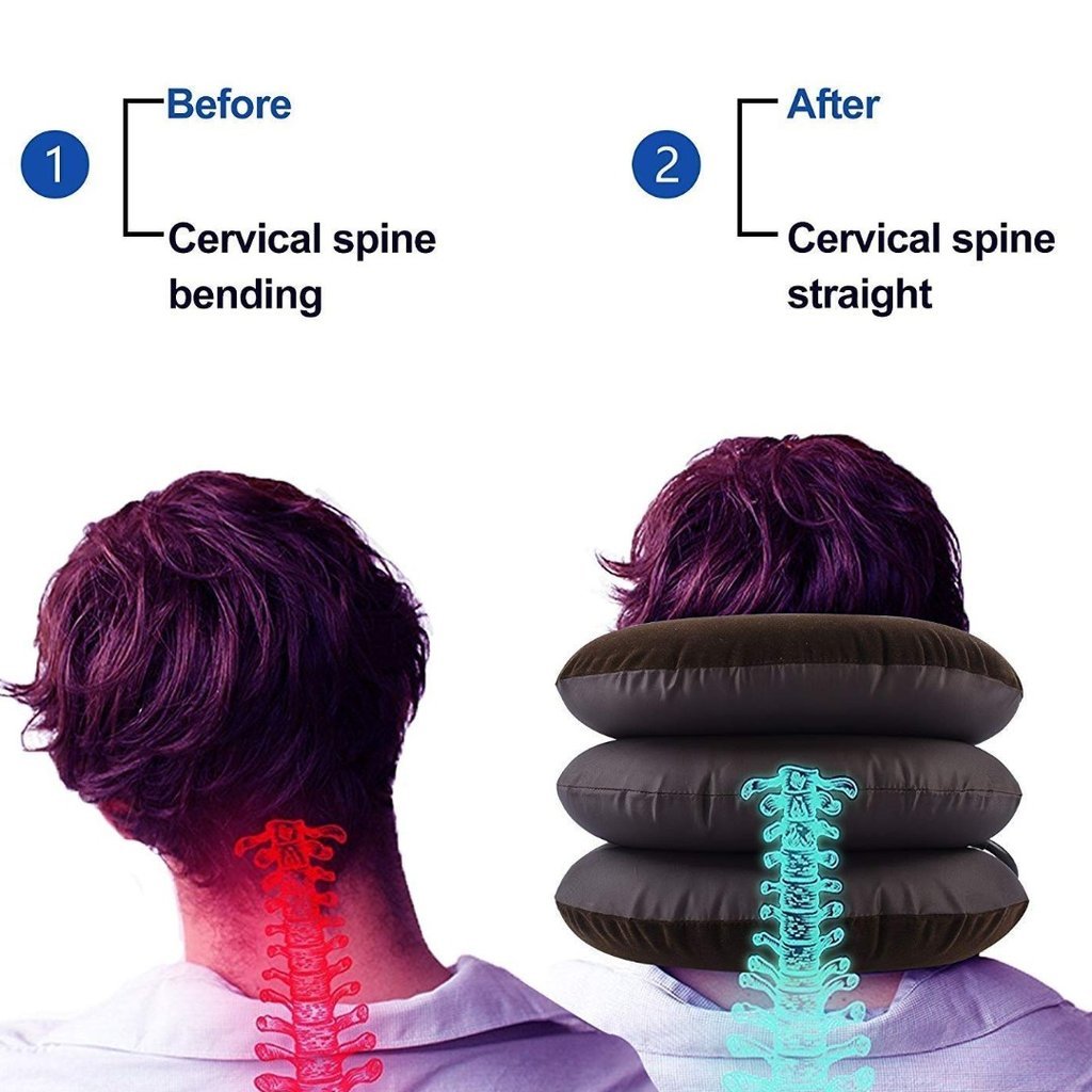 Cervical Air Neck Stretcher - Instant Relief and Correct Neck Posture