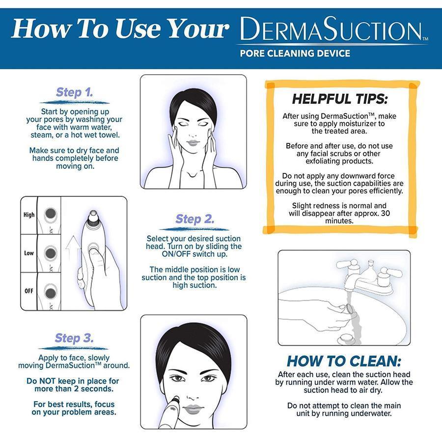 Blackheads and Impurities Remover (4 Suction Heads)